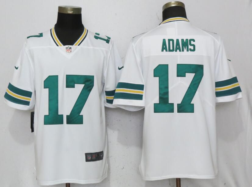 Men Green Bay Packers #17 Adams White Nike Vapor Untouchable Limited Playe NFL Jerseys->women nfl jersey->Women Jersey